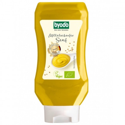 Byodo Mustar bio usor picant la flacon 300ml