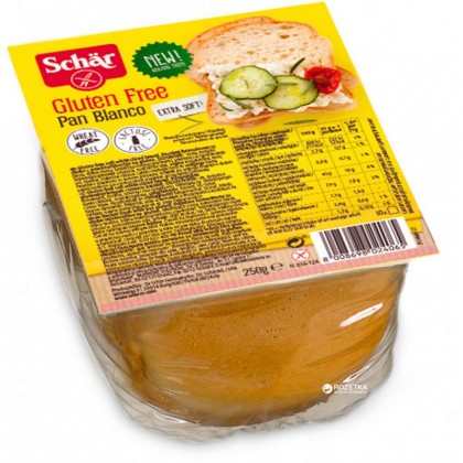 Schar paine alba felii  fara gluten 250g