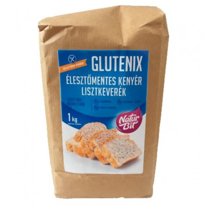 Glutenix Amestec de faina fara gluten si fara drojdie pentru paine, 1000g