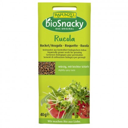 BioSnacky Rapunzel Seminte de rucola bio pentru germinat 40g