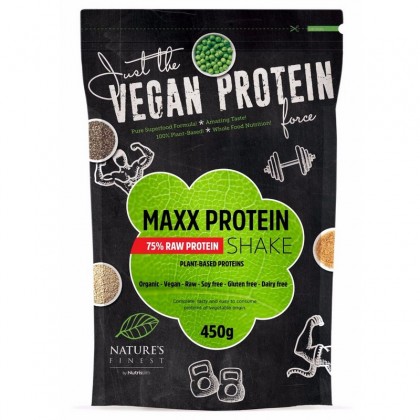 Nature's Finest ECO Maxx Protein Shake cu 75% proteine 450g