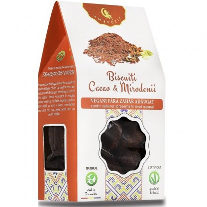 Ambrozia Biscuiti vegani cu mirodenii si cacao,150g