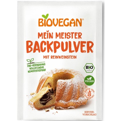 Biovegan Praf de copt nativ fara gluten, eco 3x17g