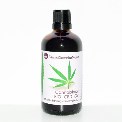 Ferma Domnita Maria BIO Ulei CBD Full Plant Extract - Cannabidiol OIL 100ml