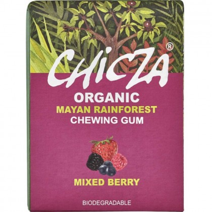 Chicza Guma de mestecat bio cu fructe de padure 30g