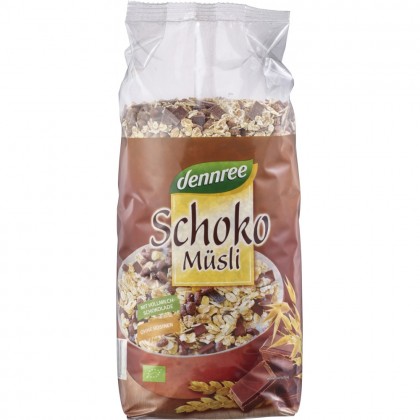 Dennree Musli cu ciocolata organica 750g