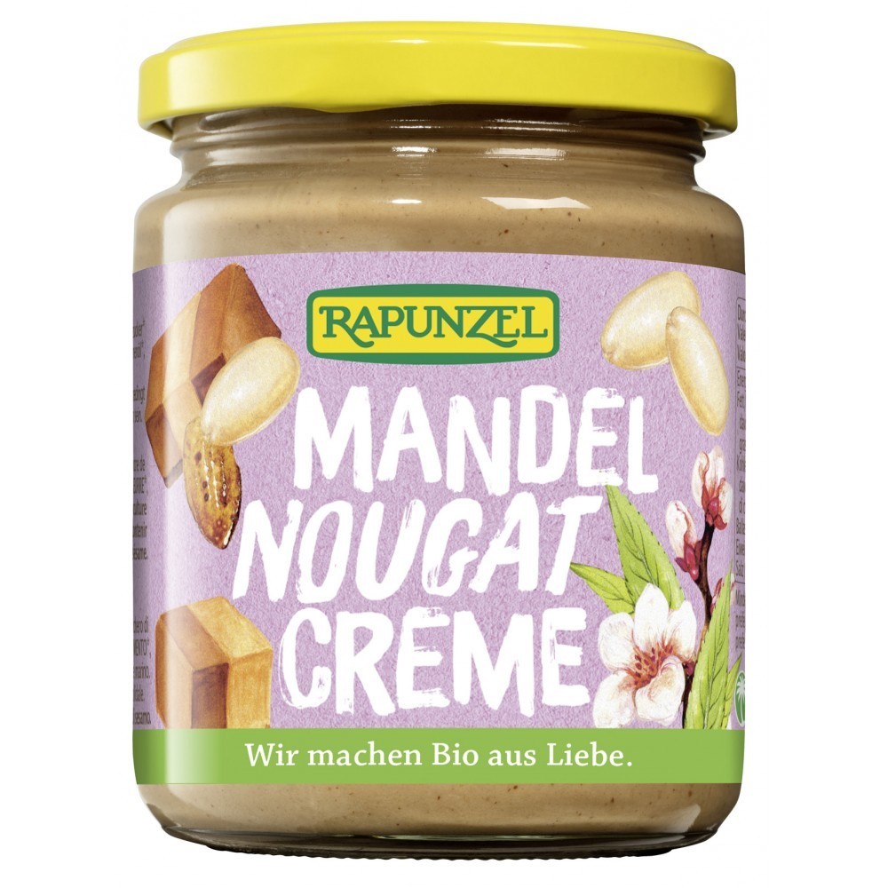 Rapunzel Crema cu migdale si nougat 250g