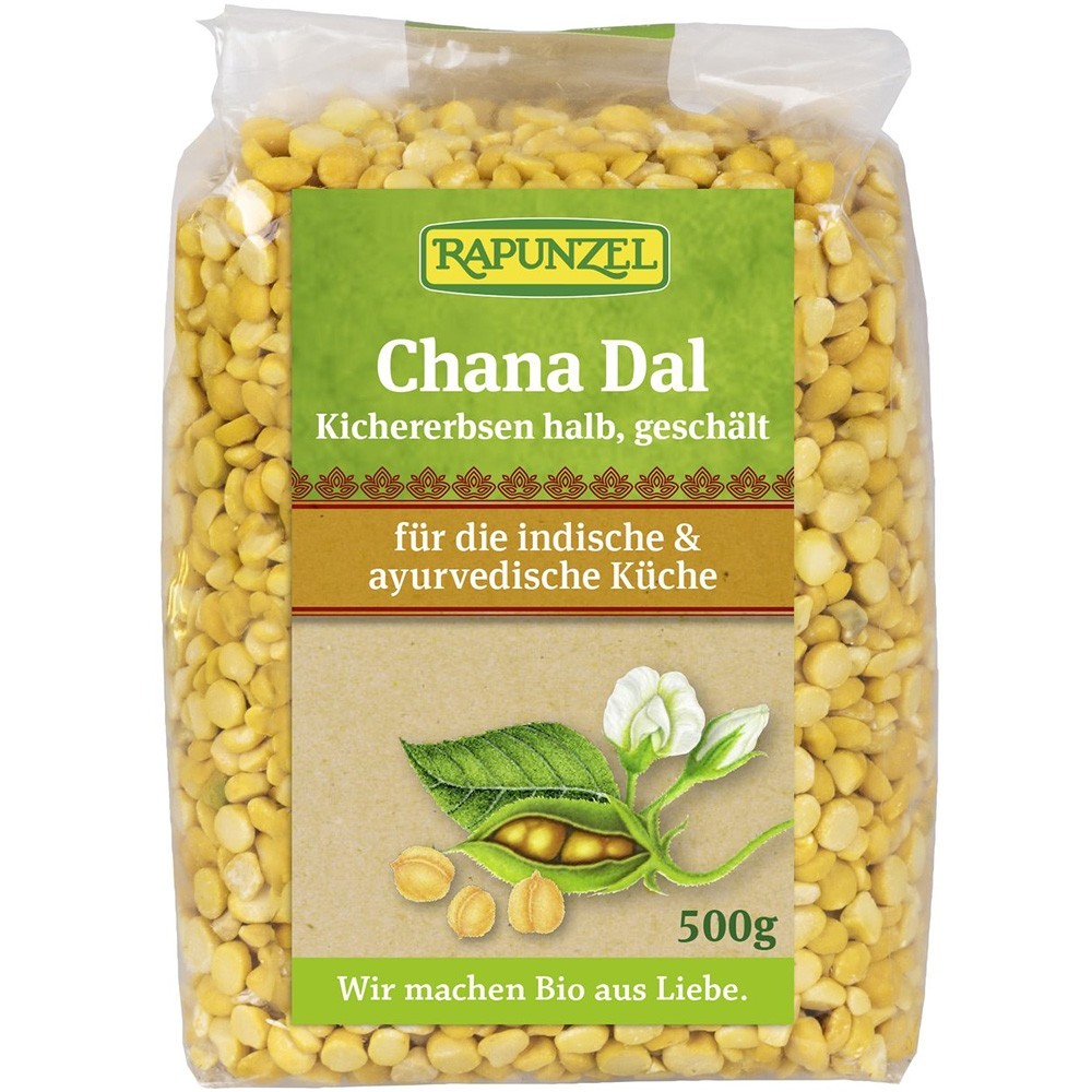 Rapunzel BIO Naut jumatati Chana Dal 500g