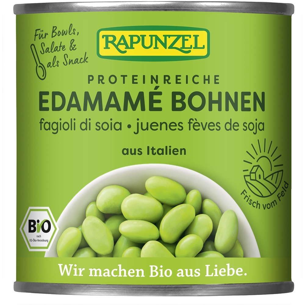 Rapunzel Soia bio edamame in conserva 200g