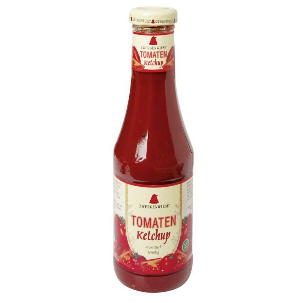 Zwergenwiese Ketchup bio din tomate ecologice 500ml