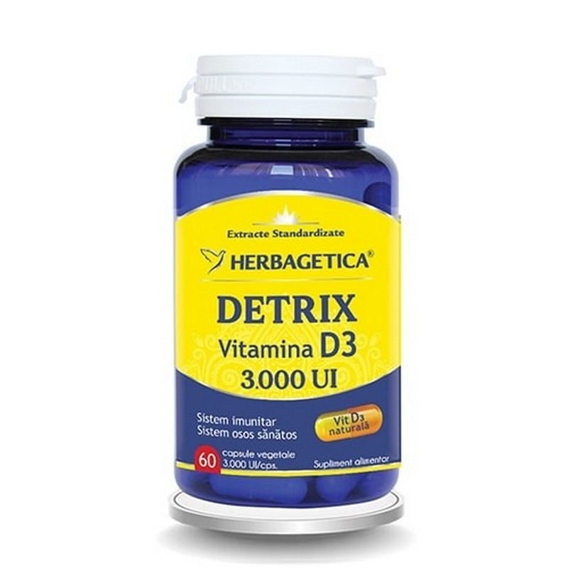 Herbagetica Detrix Vitamina D3 3000 UI