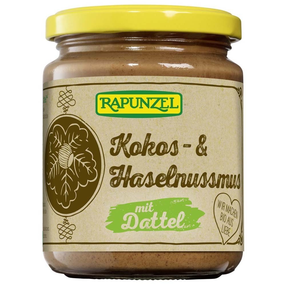 Rapunzel Crema de cocos alune si curmale 250g