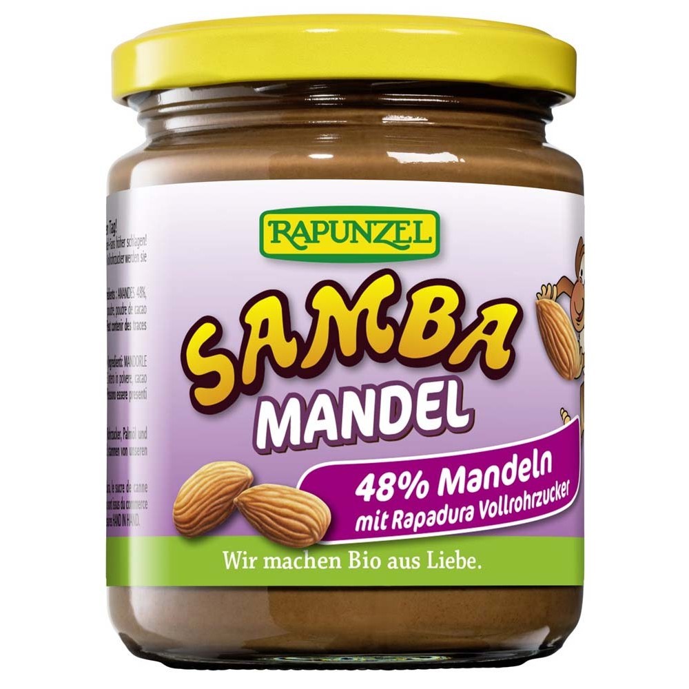 Rapunzel BIO Crema Samba cu migdale 250g