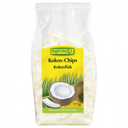 Rapunzel Nuca de cocos chipsuri 175g