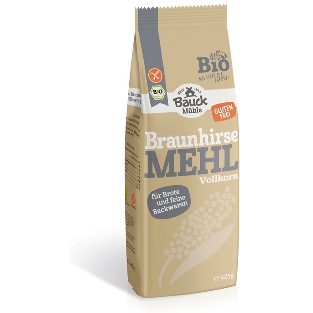 BauckHof Faina integrala din mei brun fara gluten 425g