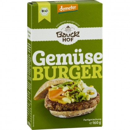BauckHof Mix pentru burger vegetal Demeter 160g
