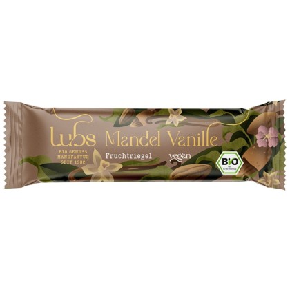 Lubs Baton cu migdale si vanilie fara gluten 40g