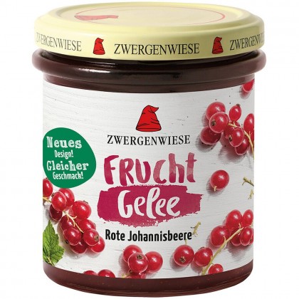 Zwergenwiese Jeleu de coacaz rosu ecologic fara gluten 195g