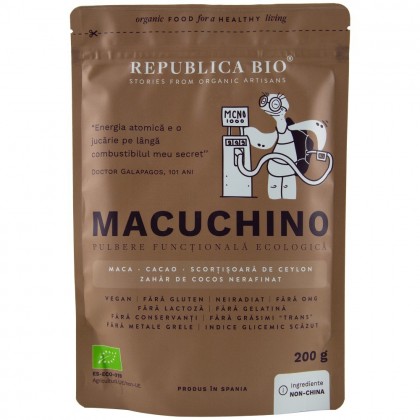 Republica bio Macuchino pulbere functionala ecologica 200g