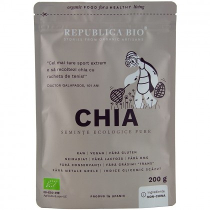 Republica bio Chia seminte ecologice pure 200g