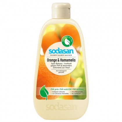 Sodasan Detergent lichid de vase balsam cu portocala 500ml