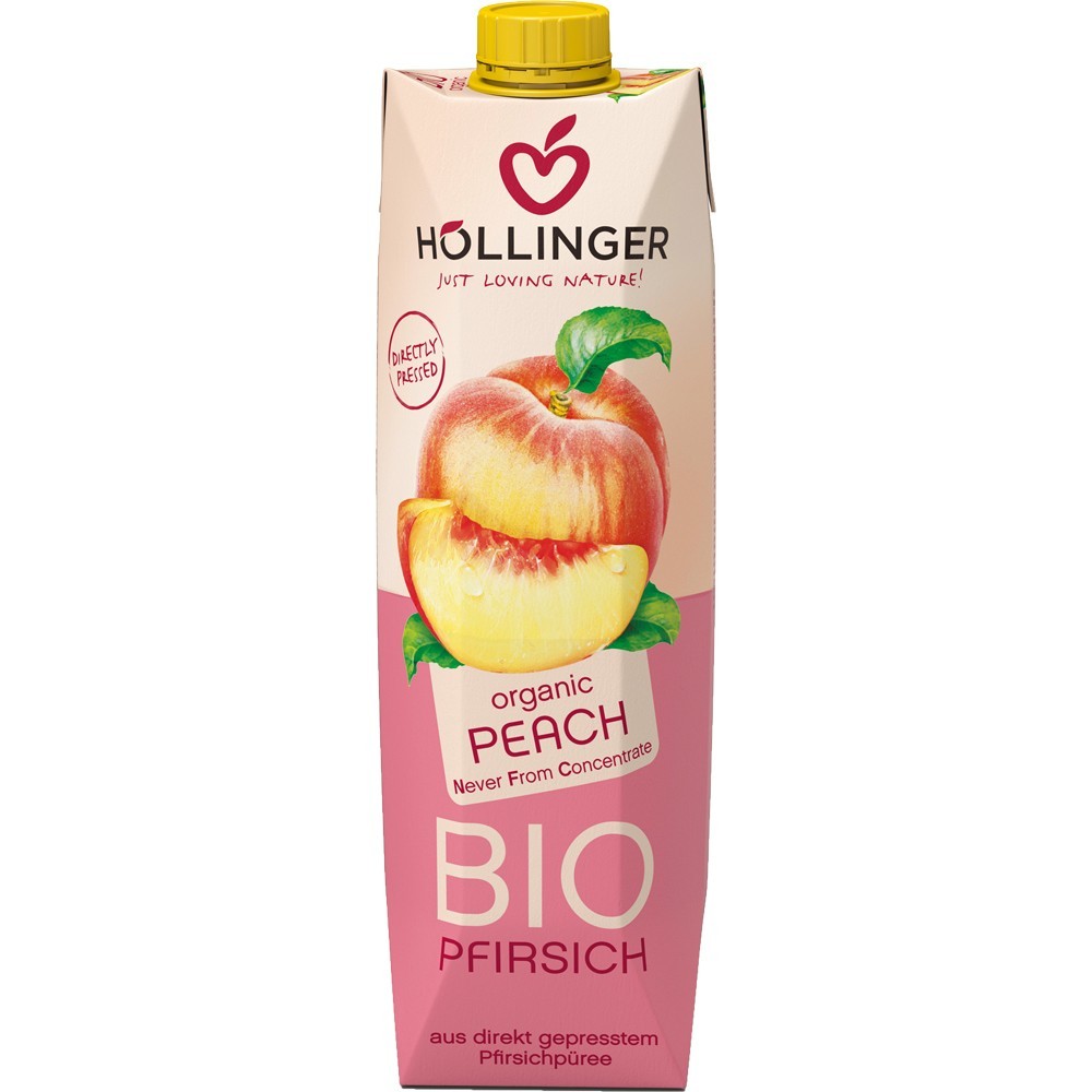 Hollinger Nectar bio de piersici 1L