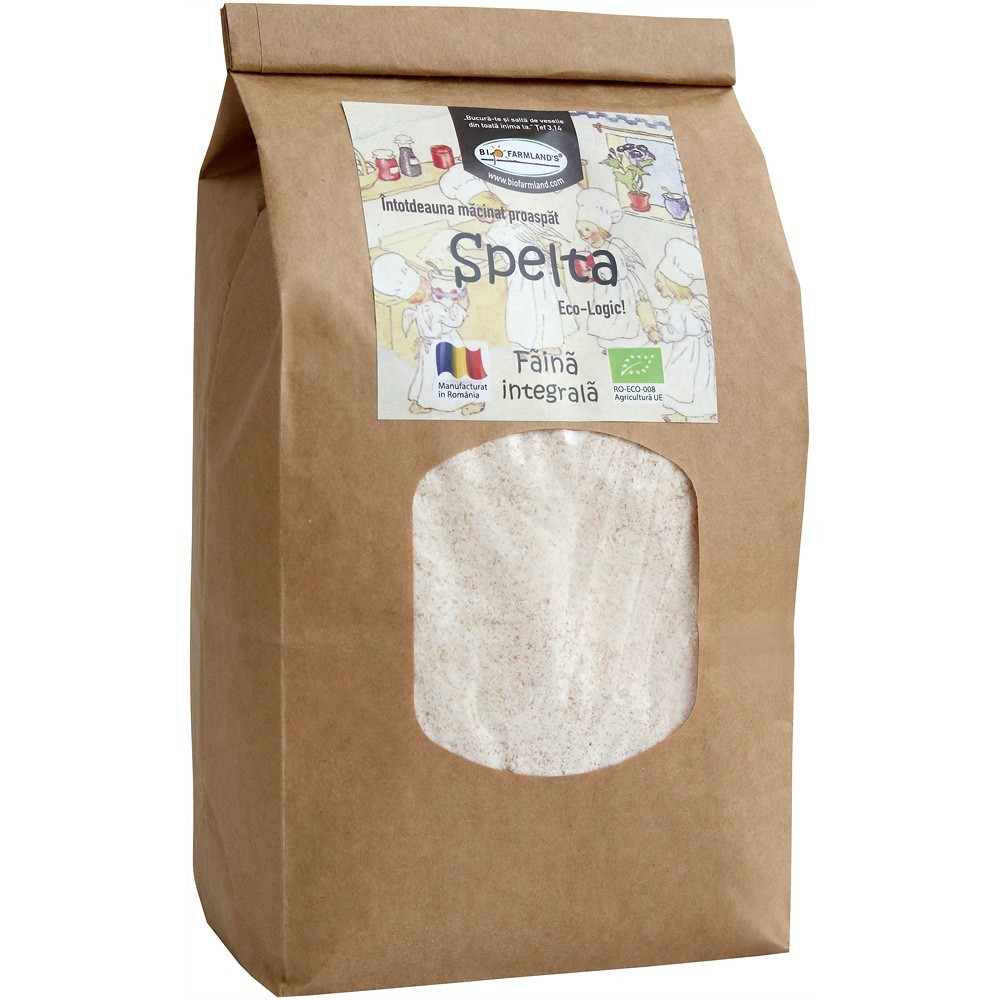 BioFarmland BIO Faina integrala din spelta 1kg