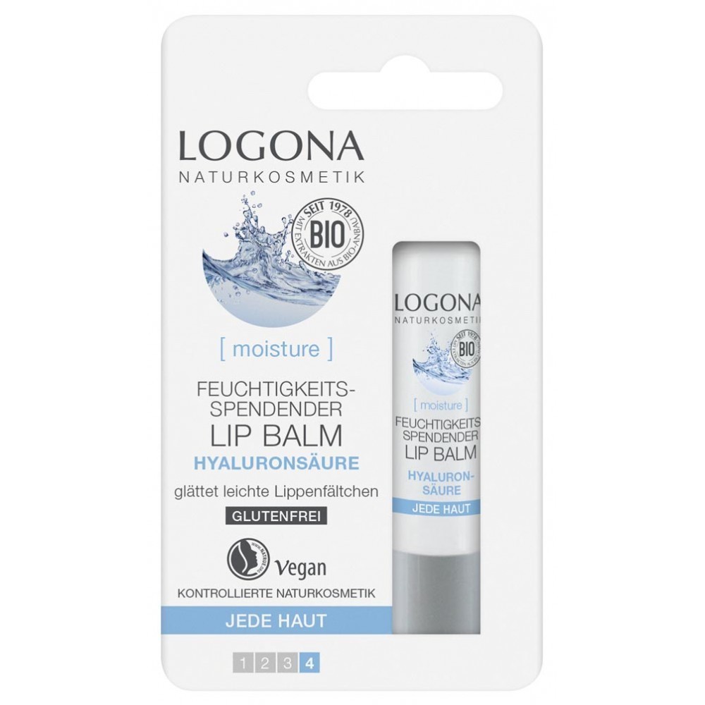 Logona Balsam de buze hidratant Hyaluronic 4.5g