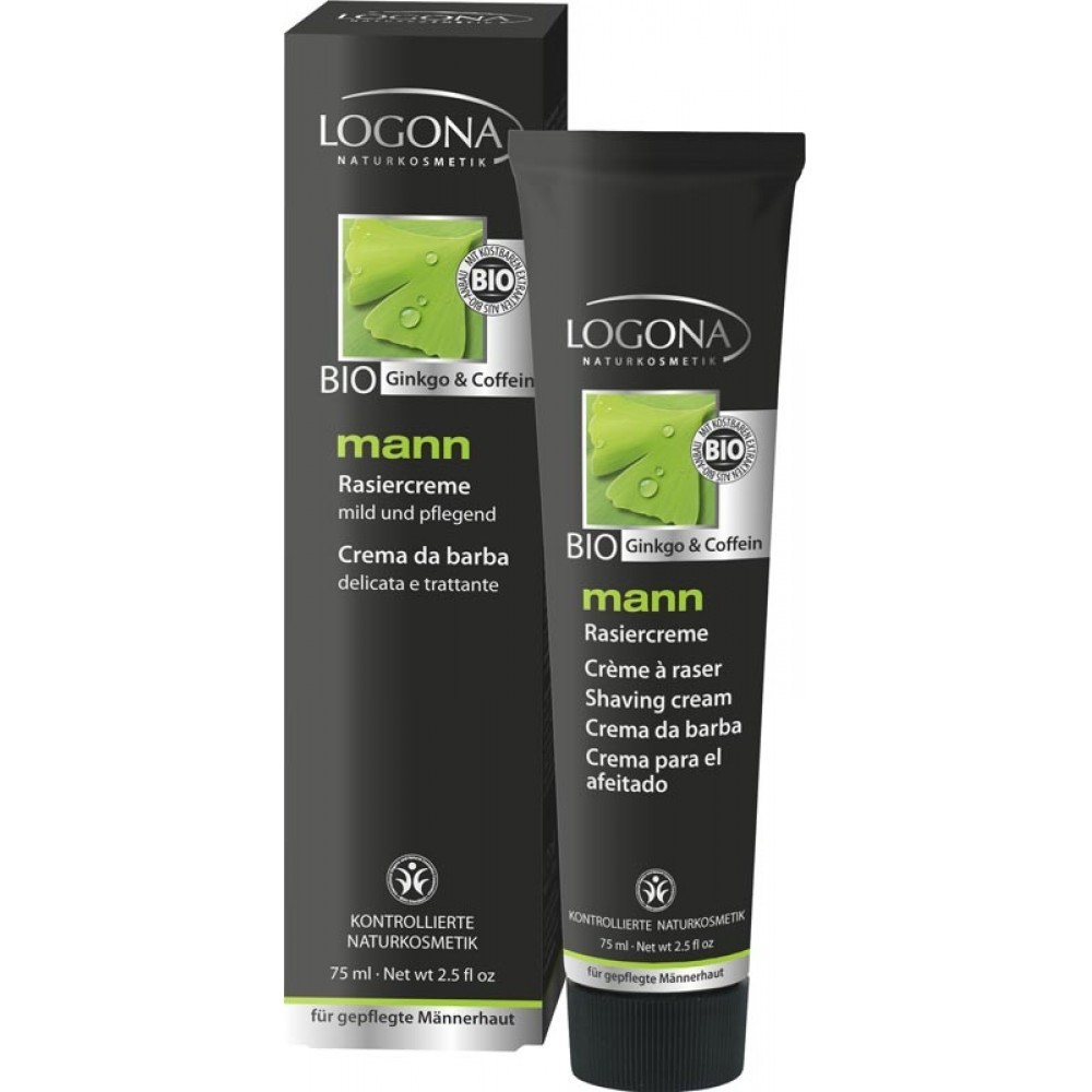 Logona Crema de ras cu ginkgo biloba si cofeina bio 75ml