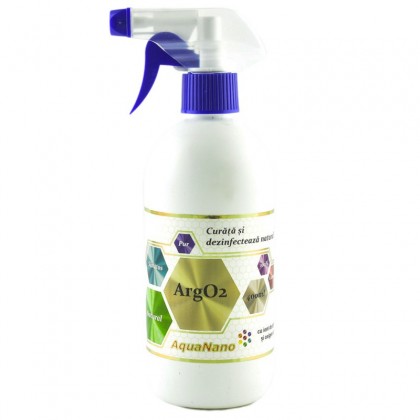 Aqua Nano Solutie antibacteriana cu Argint si Oxigen activ 400ml