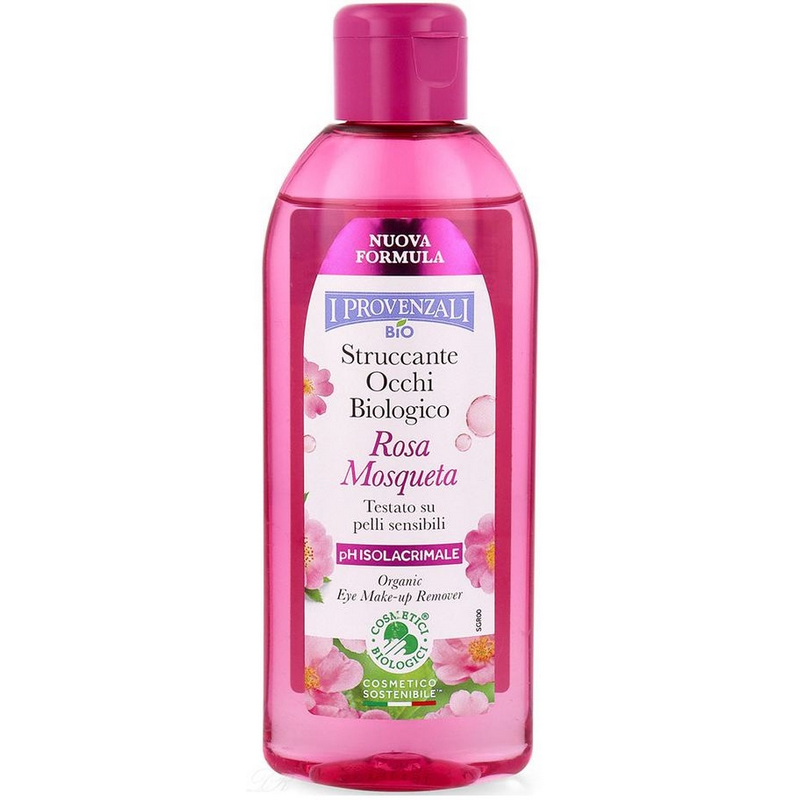 Provenzali Demachiant de Ochi delicat BIO, Rosa Mosqueta -pH Isolacrimal, cu Acid Hialuronic, 150ml