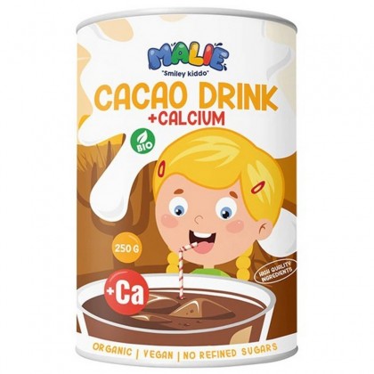 Bautura instant de cacao+calciu BIO, 250g