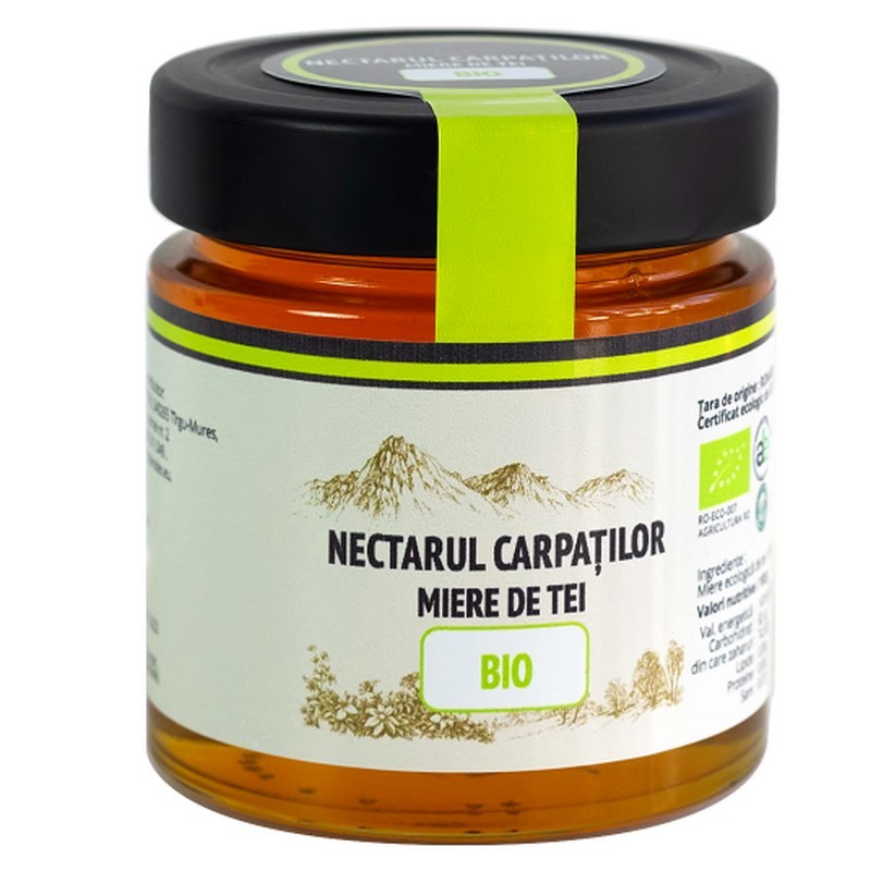 Nectarul Carpatilor Miere de tei BIO 500g