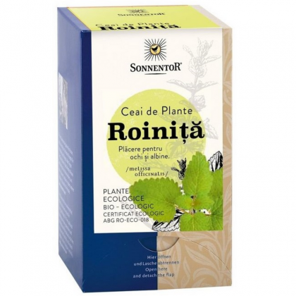 Sonnentor Ceai BIO de Plante Roinita, 18 plicuri, 21,6g