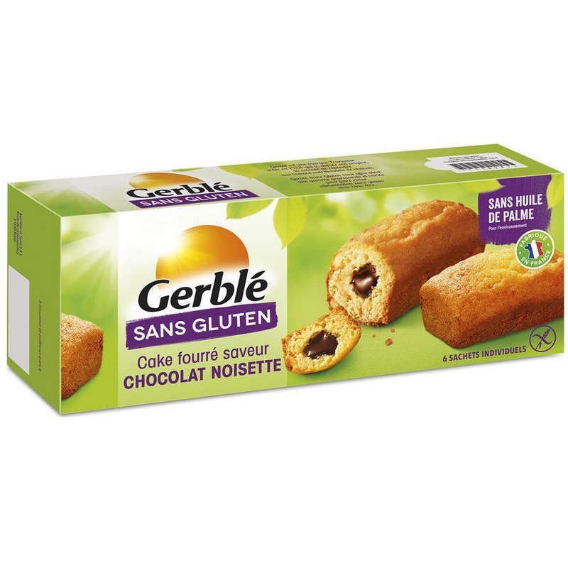 Gerble Minichec cu crema de ciocolata, 210g (6x35g), fara gluten