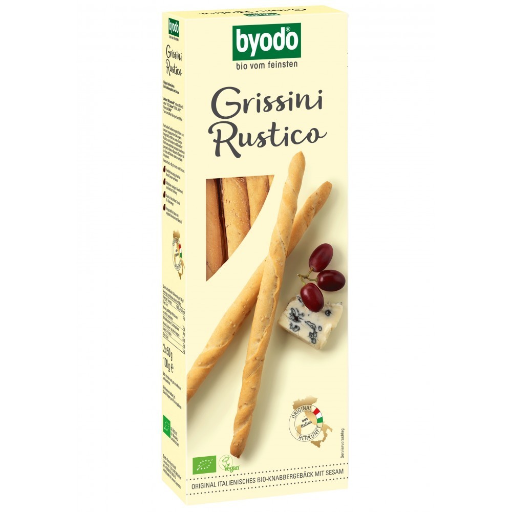 Byodo Grisine rustice cu susan bio 100g