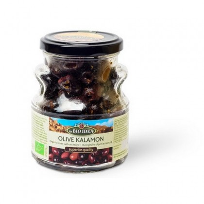 La Bio Idea ECO Masline negre (Kalamon) fara samburi 180g