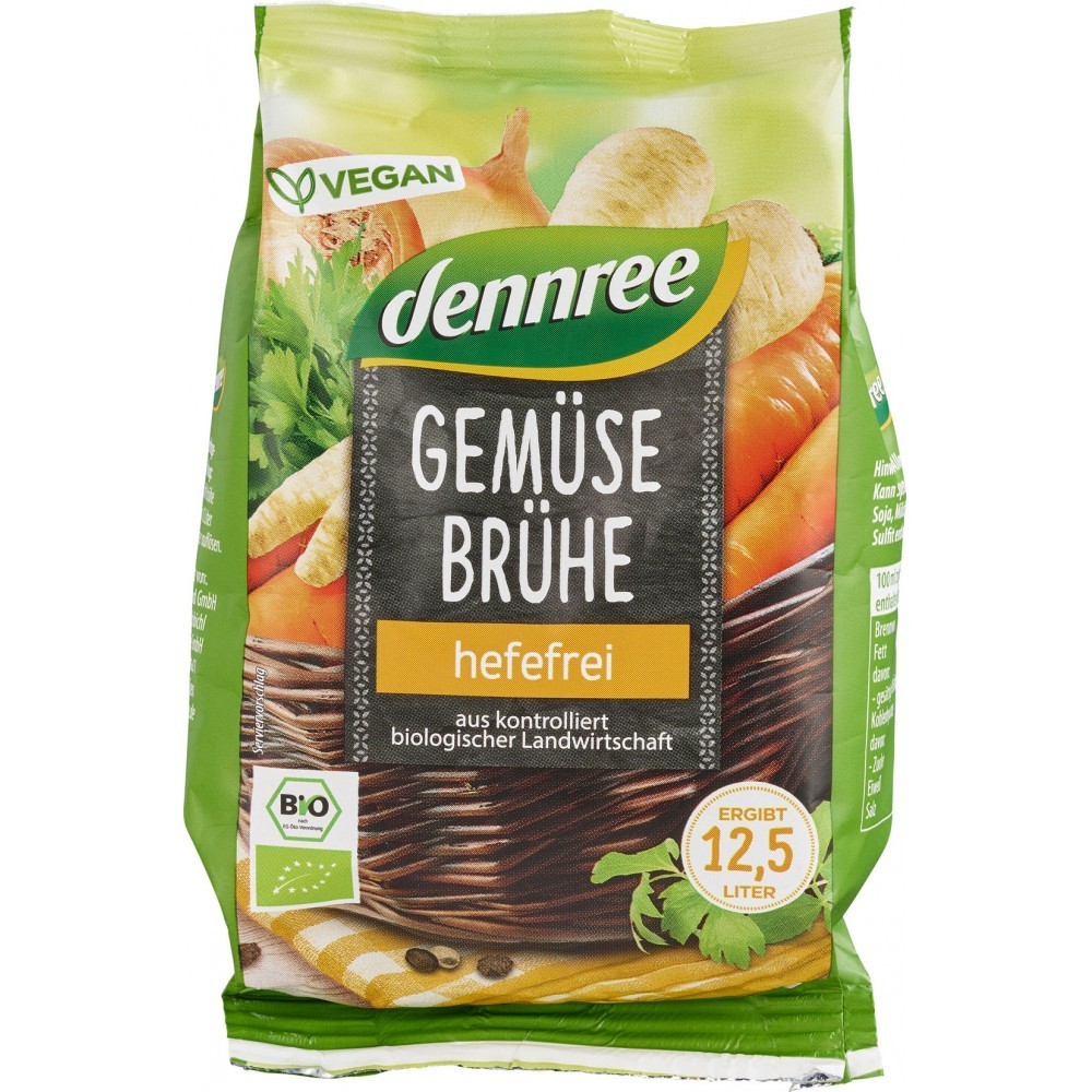 Dennree Mix pentru supa de legume fara drojdie 250g