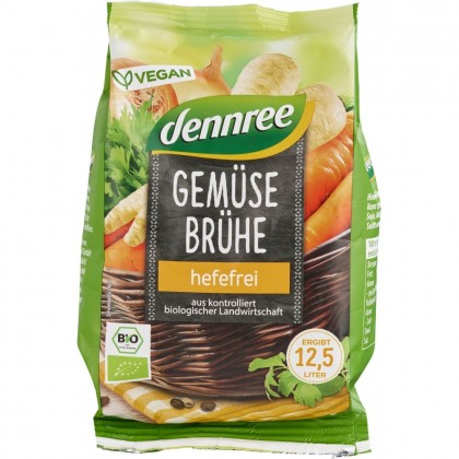 Dennree Mix pentru supa de legume fara drojdie 250g