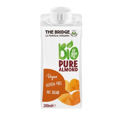 The Bridge BIO Bautura pura din migdale 6% 200ml