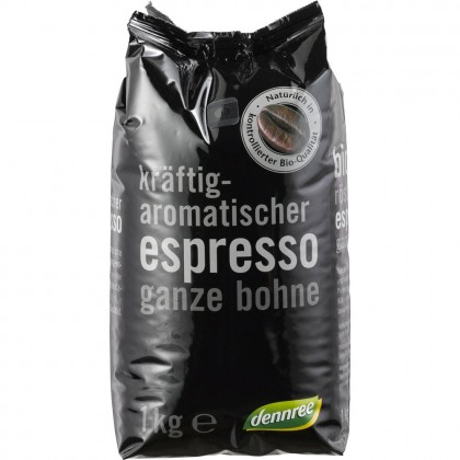 Dennree Cafea Espresso boabe 1kg