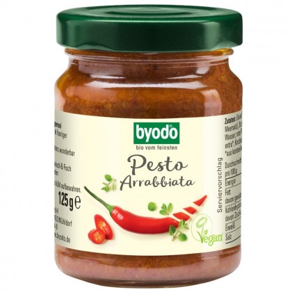 Byodo Pesto bio Arrabbiata 125g