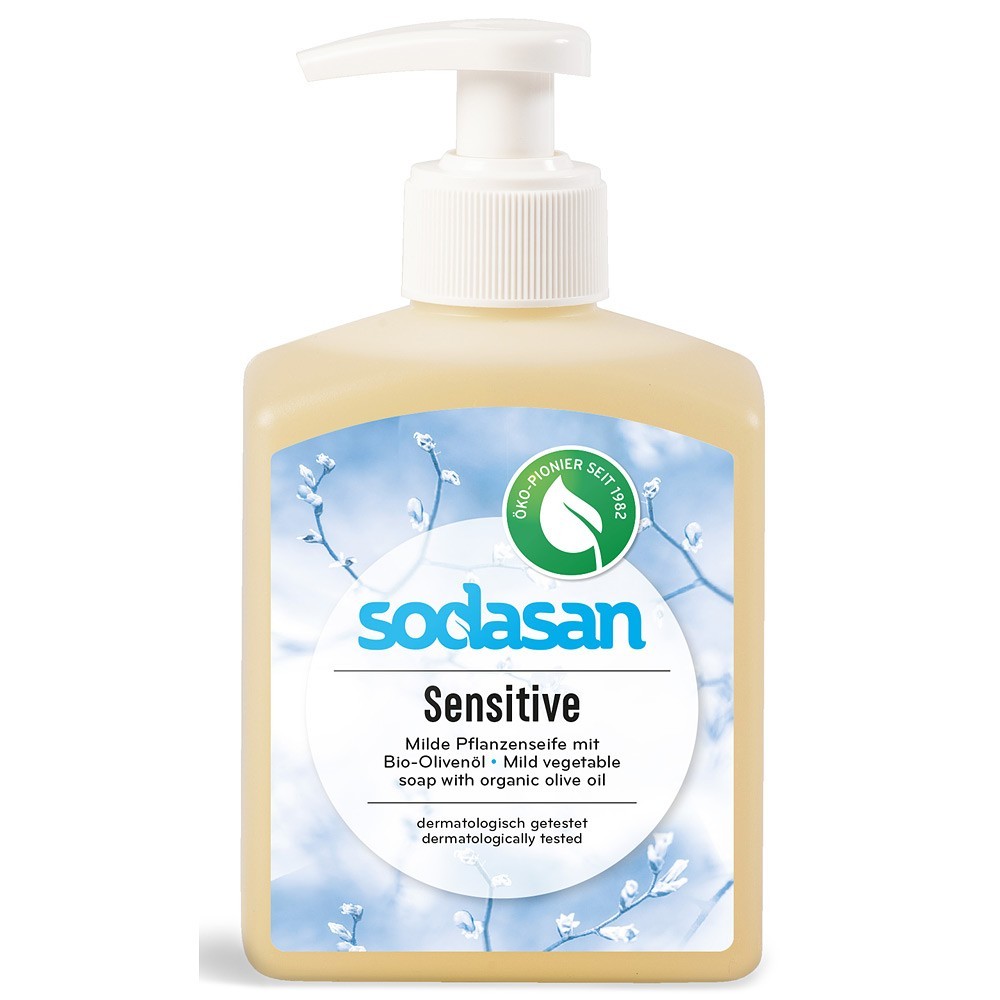 Sodasan Sapun lichid pentru ingrijire naturala sensitiv 300ml