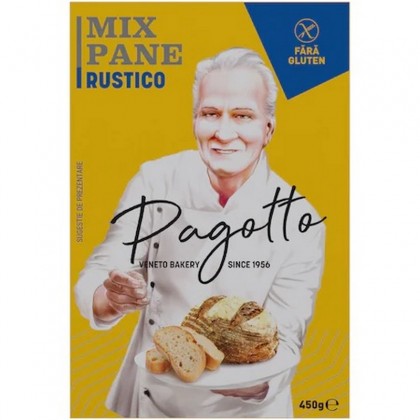Pagotto Mix paine rustica, 450g, fara gluten