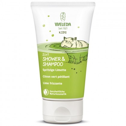 Weleda Gel de dus si sampon cu lime 2 in 1 pentru copii 150ml