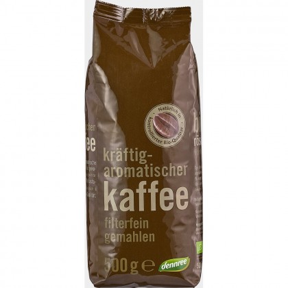 Dennree Cafea prajita macinata 500g