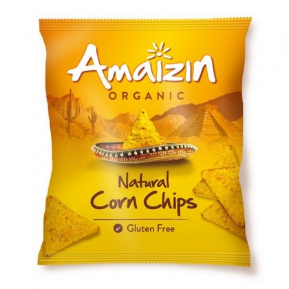 Amaizin ECO Chips natural din porumb 250g