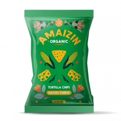 Amaizin ECO Chips din porumb - Nacho 150g