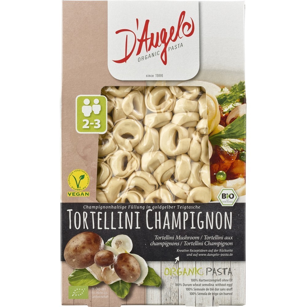 DAngelo Tortellini cu umplutura de ciuperci 250g