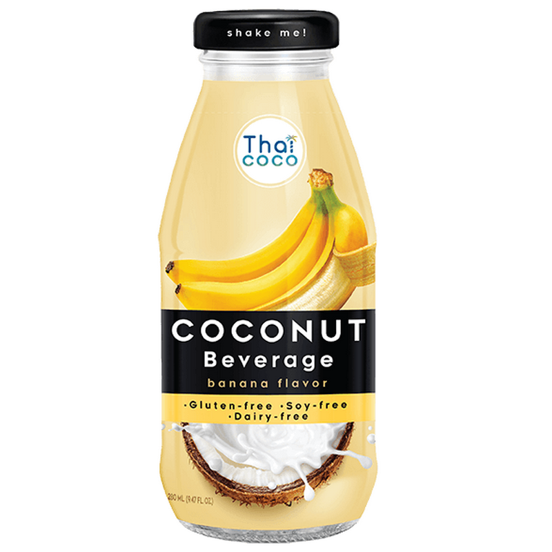 Thai Coco Bautura de Cocos cu Banane, 280ml